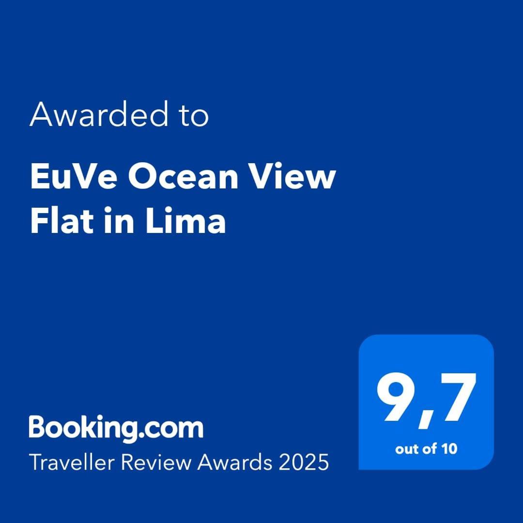 Апартаменты Euve Ocean View Flat In Лима Экстерьер фото
