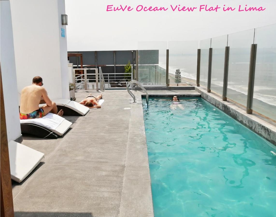 Апартаменты Euve Ocean View Flat In Лима Экстерьер фото